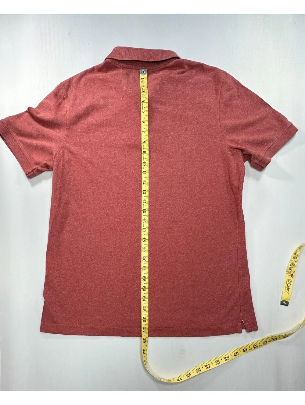 Banana Republic 1/4 Button 100% Cotton Polo Shirt Gray Men L